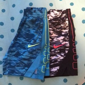 Girls Nike Elite Basketball Shorts